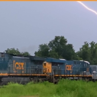 Züge in Folkston, Georgia