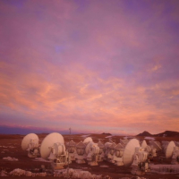 Observatório ALMA - Céu do Atacama