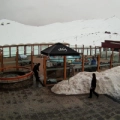 Valle Nevado - Piscina e Terraço